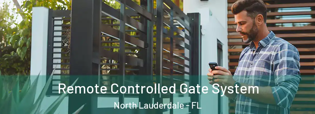 Remote Controlled Gate System North Lauderdale - FL